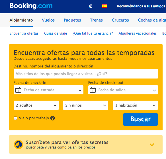 Booking.com comienza a vender paquetes Smart Travel News