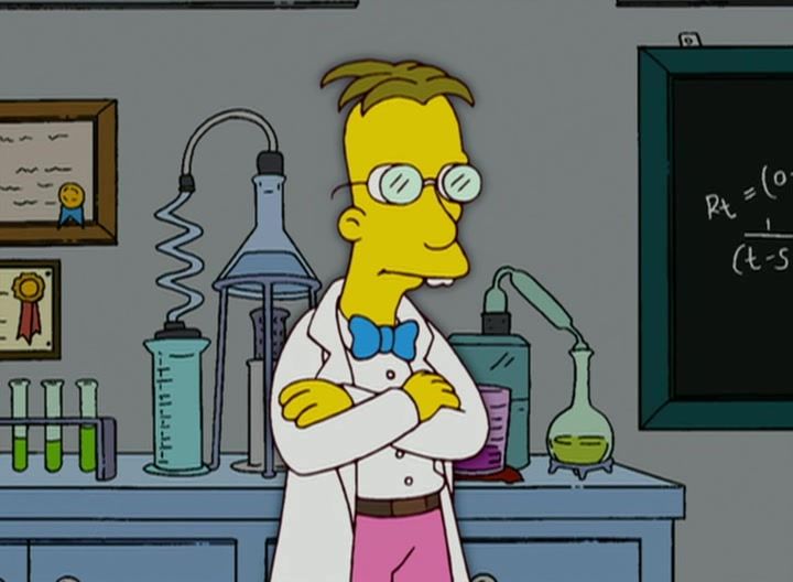 El doctor Friedick, en su laboratorio, con sus cosas de Blockchain