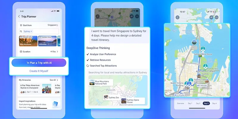 Trip.com Group lanza Trip.Planner, su nuevo planificador de viajes con inteligencia artificial