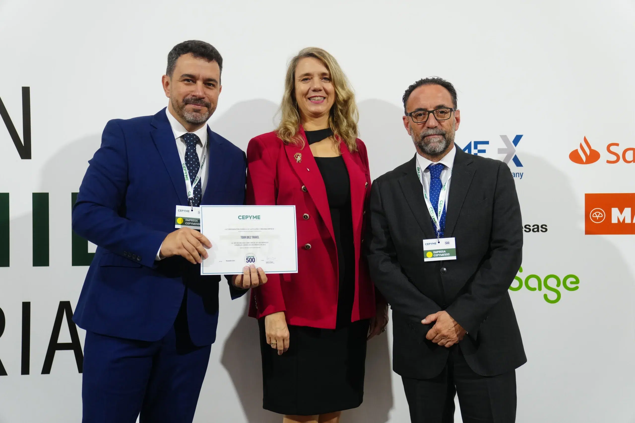 Tour10, elegida Empresa CEPYME500 en 2025