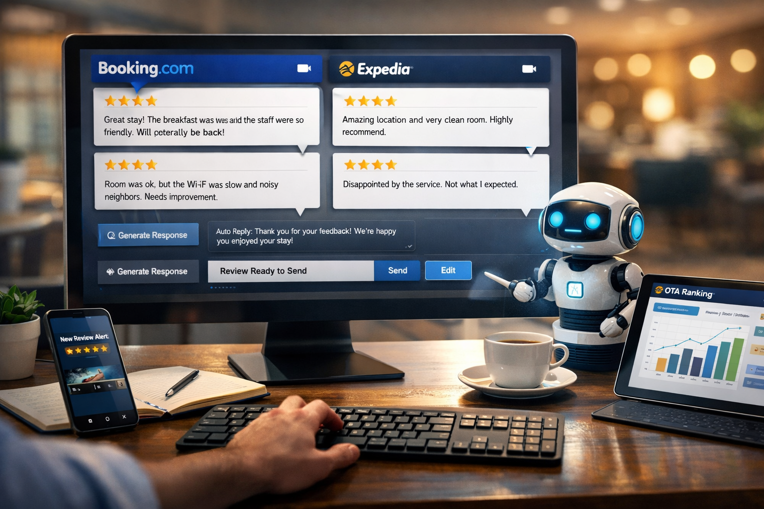 Lighthouse lanza Review Agent para ayudar a los hoteles independientes a mejorar su posicionamiento en las OTAs
