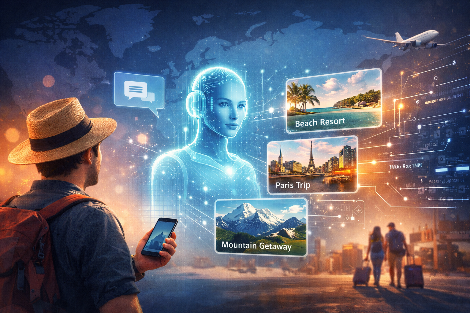 El turismo que viene: menos clics, y más decisiones invisibles inducidas por la Inteligencia Artificial