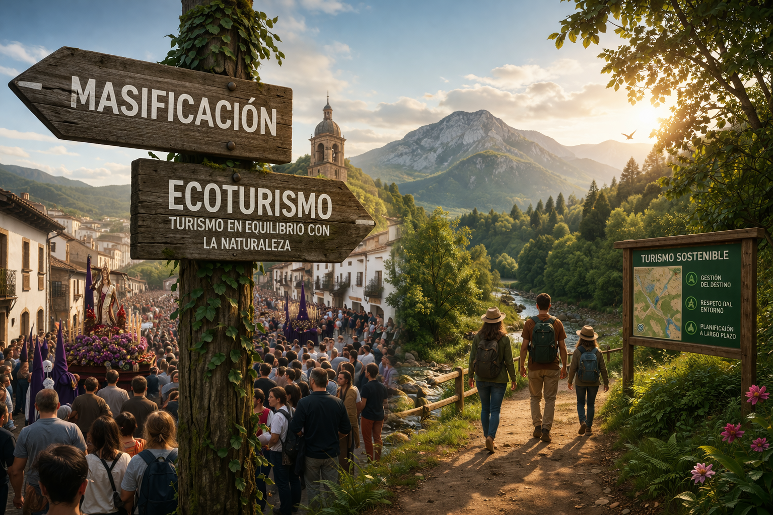 Semana Santa: entre la masificación turística y la expectativa del ecoturismo