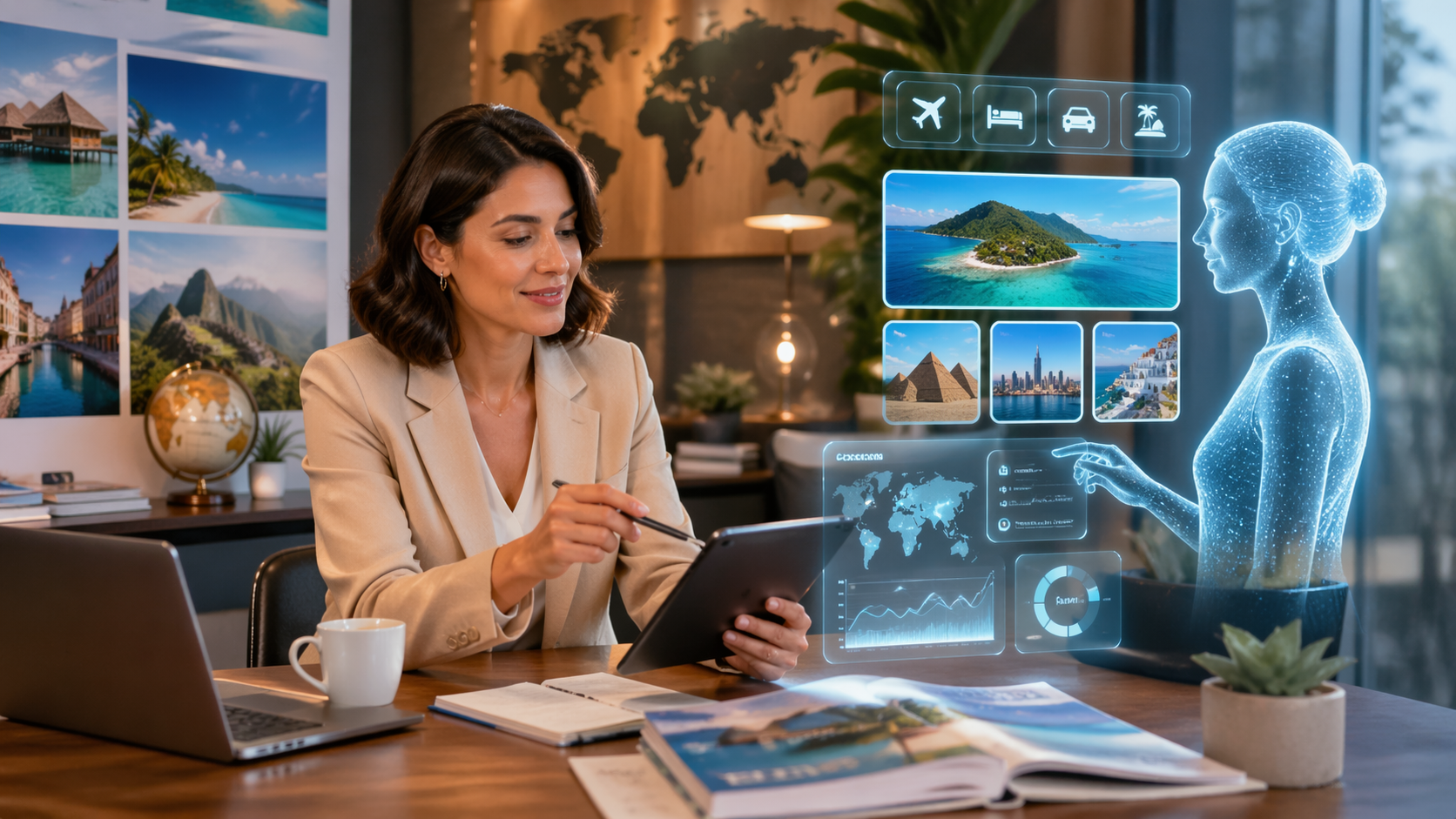 ¿Puede la inteligencia artificial reemplazar a un agente humano de viajes?