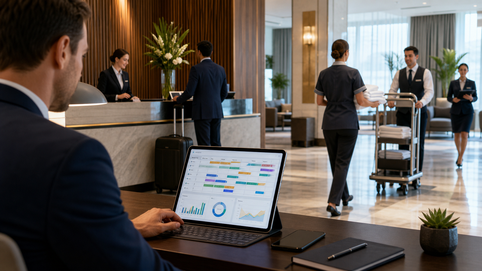 Nivimu (Grupo Septeo) digitaliza la planificación de equipos en Meliá Hotels International