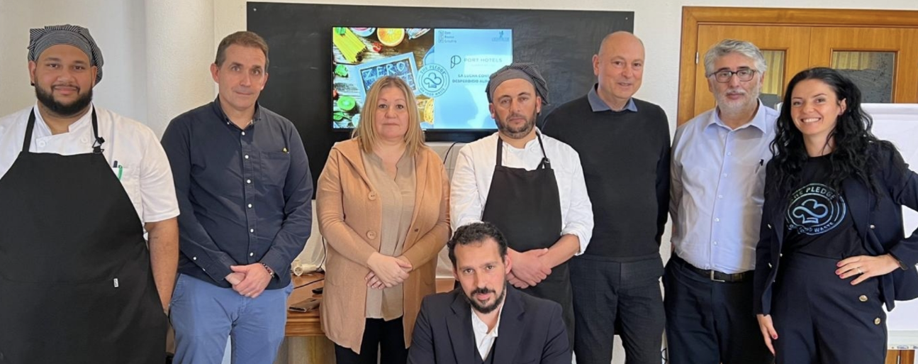 Hotel Port Europa reduce un 61% el desperdicio alimentario y obtiene la certificación Gold de The PLEDGE