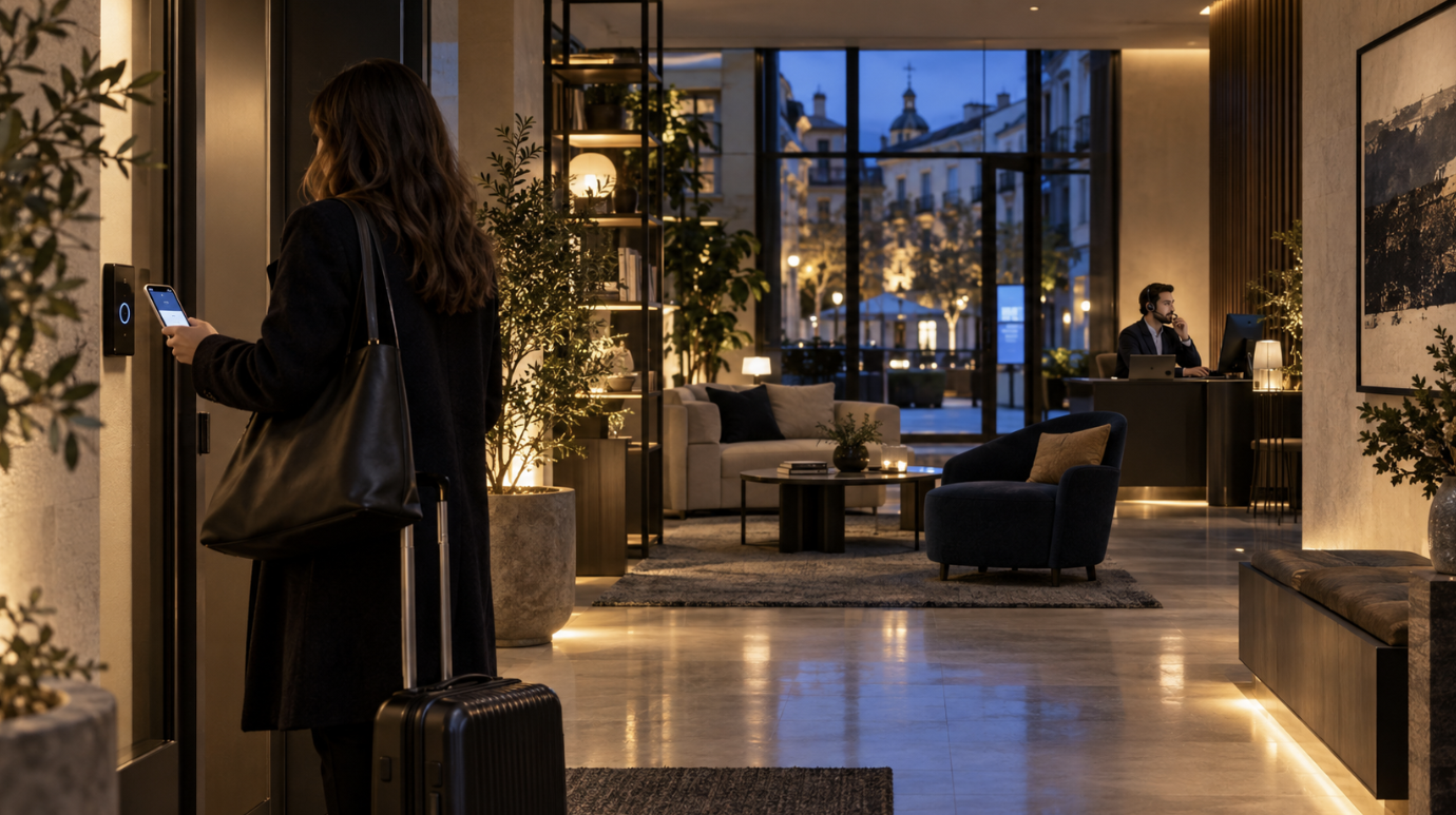 Un hotel sin mostrador no es un hotel sin servicio