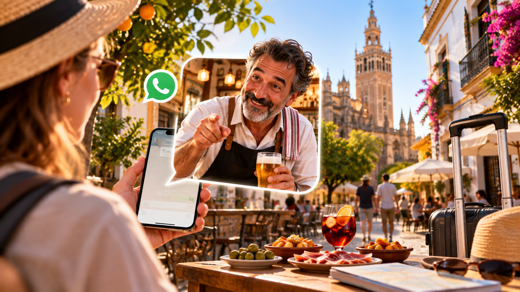 Hola Antonio: la IA que las recepciones «regalan» a sus huéspedes para que no caigan en trampas turísticas