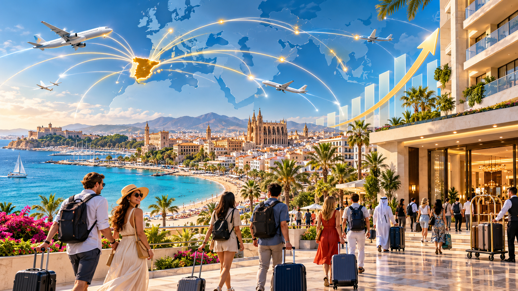 España aumentará un 35% su demanda de alojamiento hasta 2036, por encima de la media europea, según Accor
