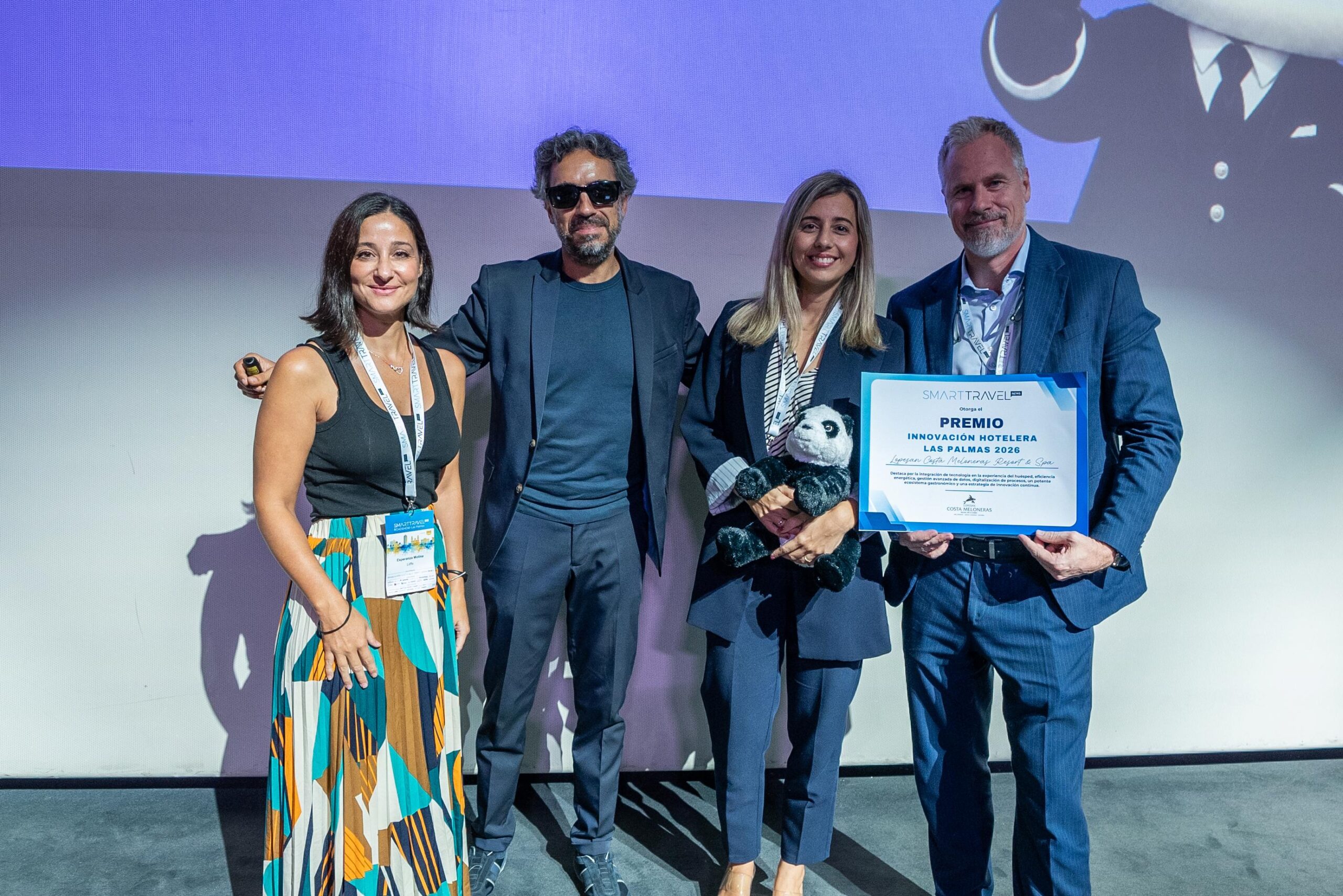 Lopesan Costa Meloneras, ganador del Premio al Hotel más Innovador de Las Palmas en el Smart Travel News Roadshow